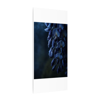 Winter Wisteria Shadow Zen Canvas Art | Atmospheric Decor