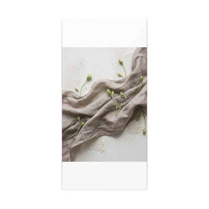 Overcast Silk Drape Canvas Art - Japandi Ma