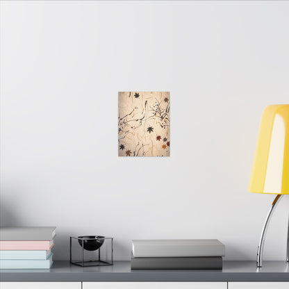 Golden Hour Shoji Screen Canvas Art - Japandi Fukinsei