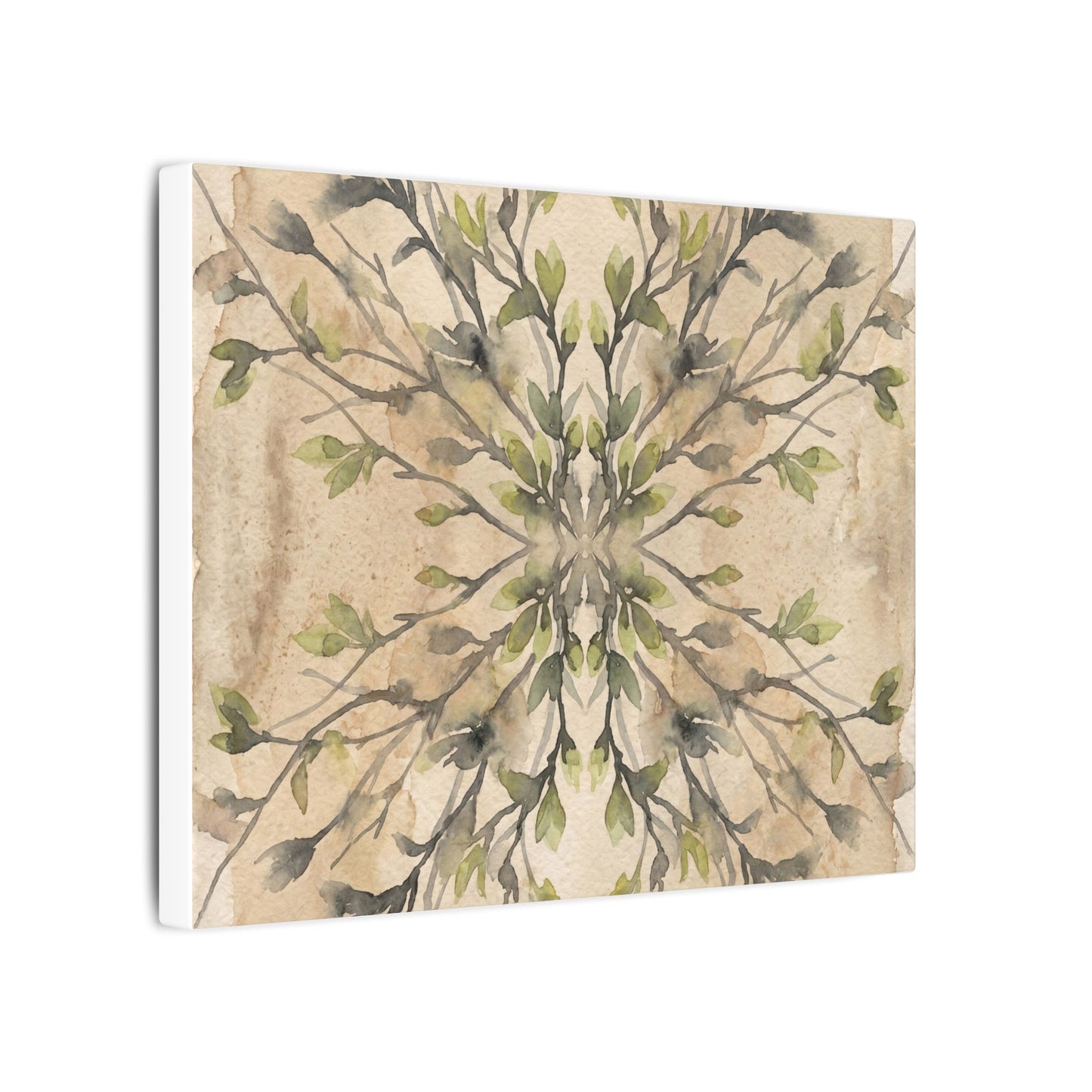 Shibui Shadow Play Canvas Art - Japandi Watercolor