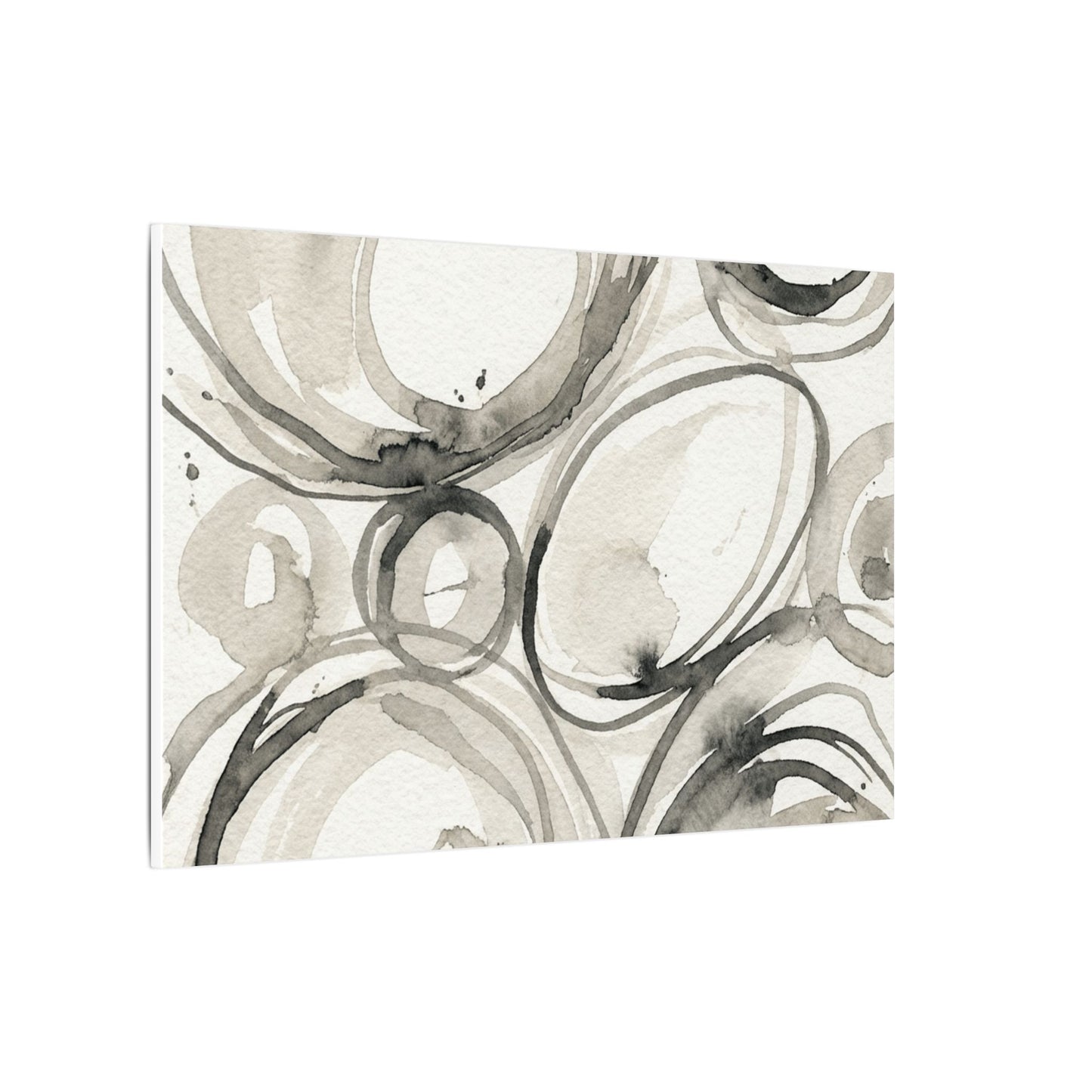 Handcrafted Feel Japandi Watercolor Canvas Art