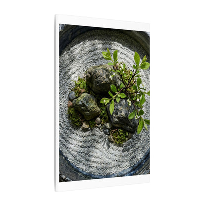 Zen Ceramic Bowl in Dappled | Karesansui Canvas Art