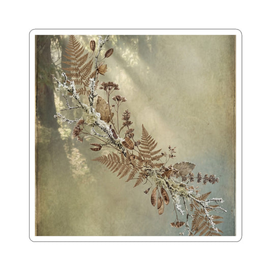 Nostalgic Dried Flowers Sticker - Forest Whimsy Cottagecore