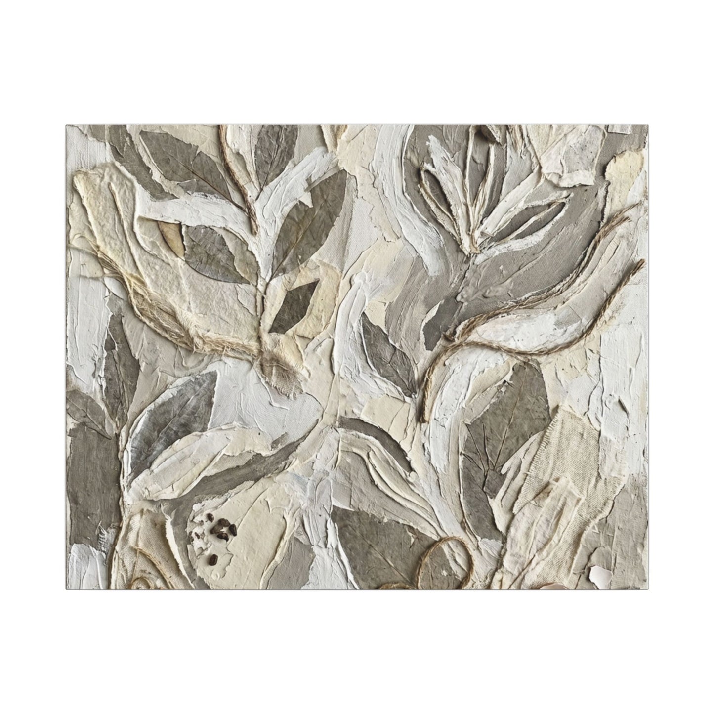 Japandi Textured Canvas Art