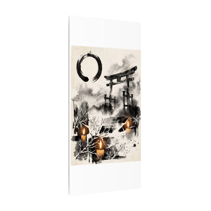 Candlelight Torii Gate Canvas Art - Zen Datsuzoku