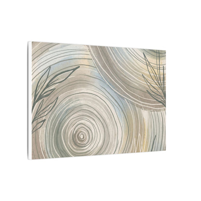 Kanso Water Ripple Canvas Art - Japandi Minimal Line