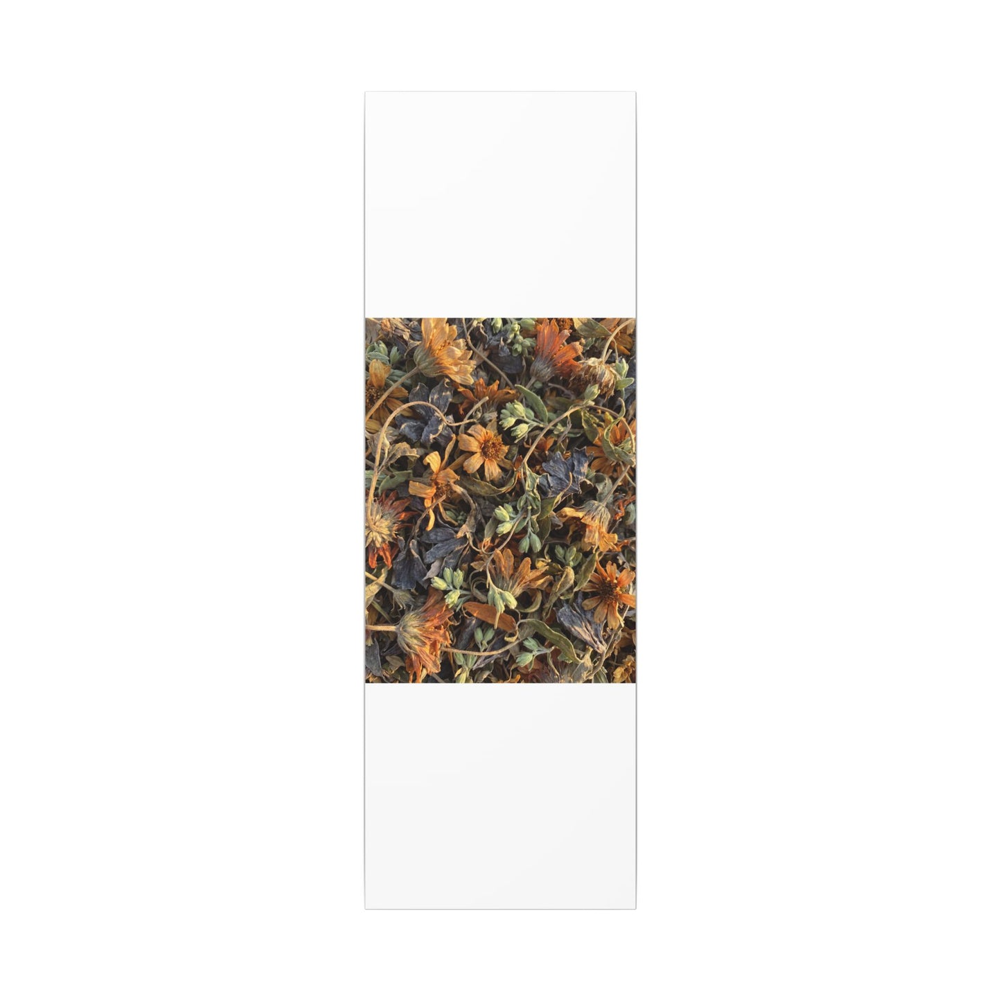 Spring Dried Flowers Japanese Pattern Canvas Art | Warm Decor