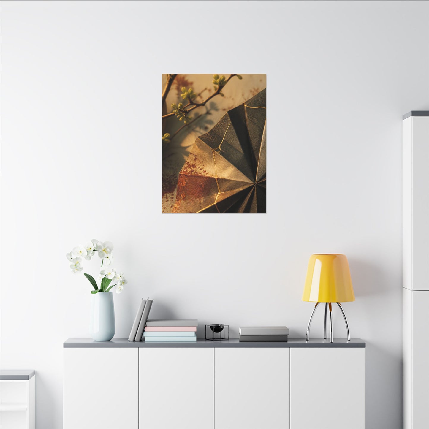 Ma Paper Fold Canvas Art - Kintsugi Broken Beauty