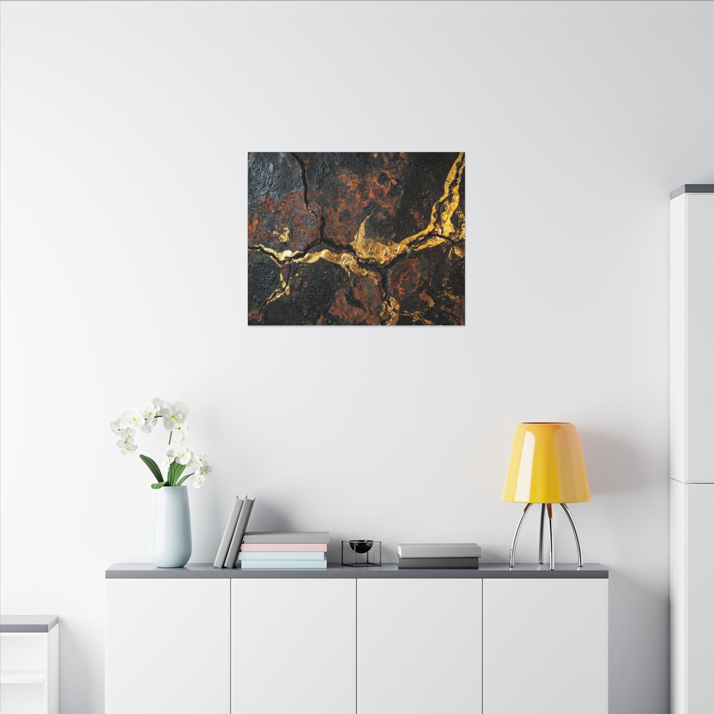 Kintsugi Broken Beauty Canvas Art