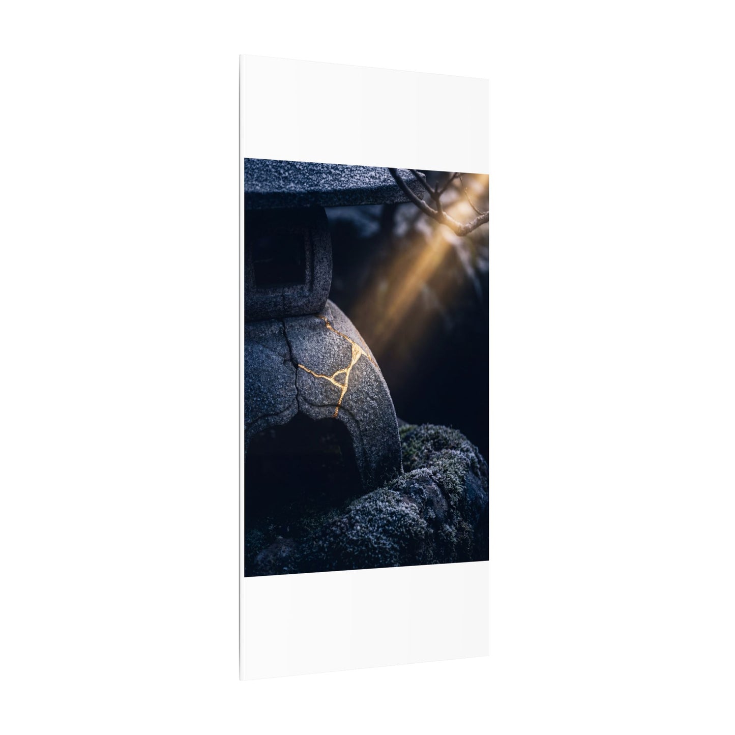 Ma Moonlit Garden Canvas Art - Kintsugi Broken Beauty