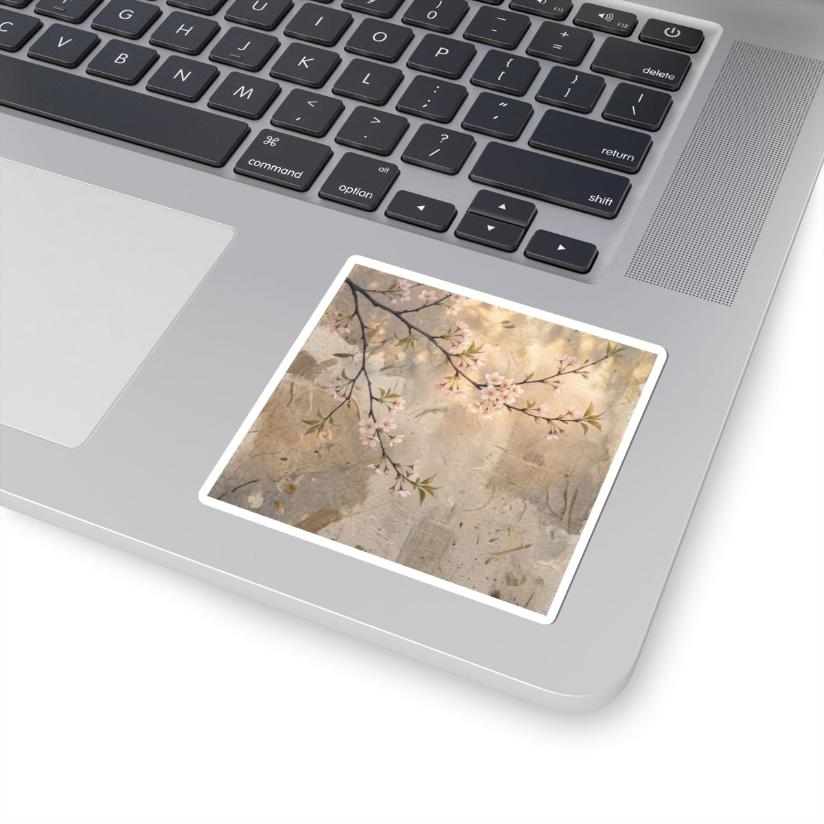 Cherry Blossom Sticker | Summer Japandi Texture Art