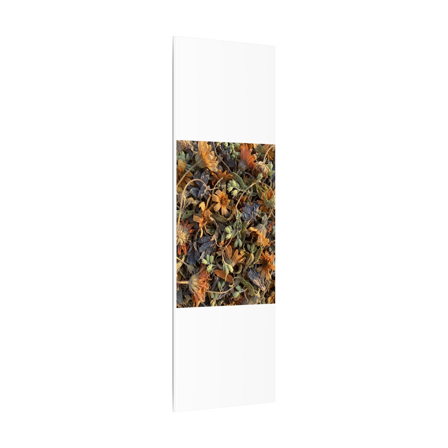 Spring Dried Flowers Japanese Pattern Canvas Art | Warm Decor
