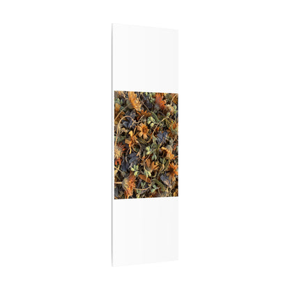 Spring Dried Flowers Japanese Pattern Canvas Art | Warm Decor