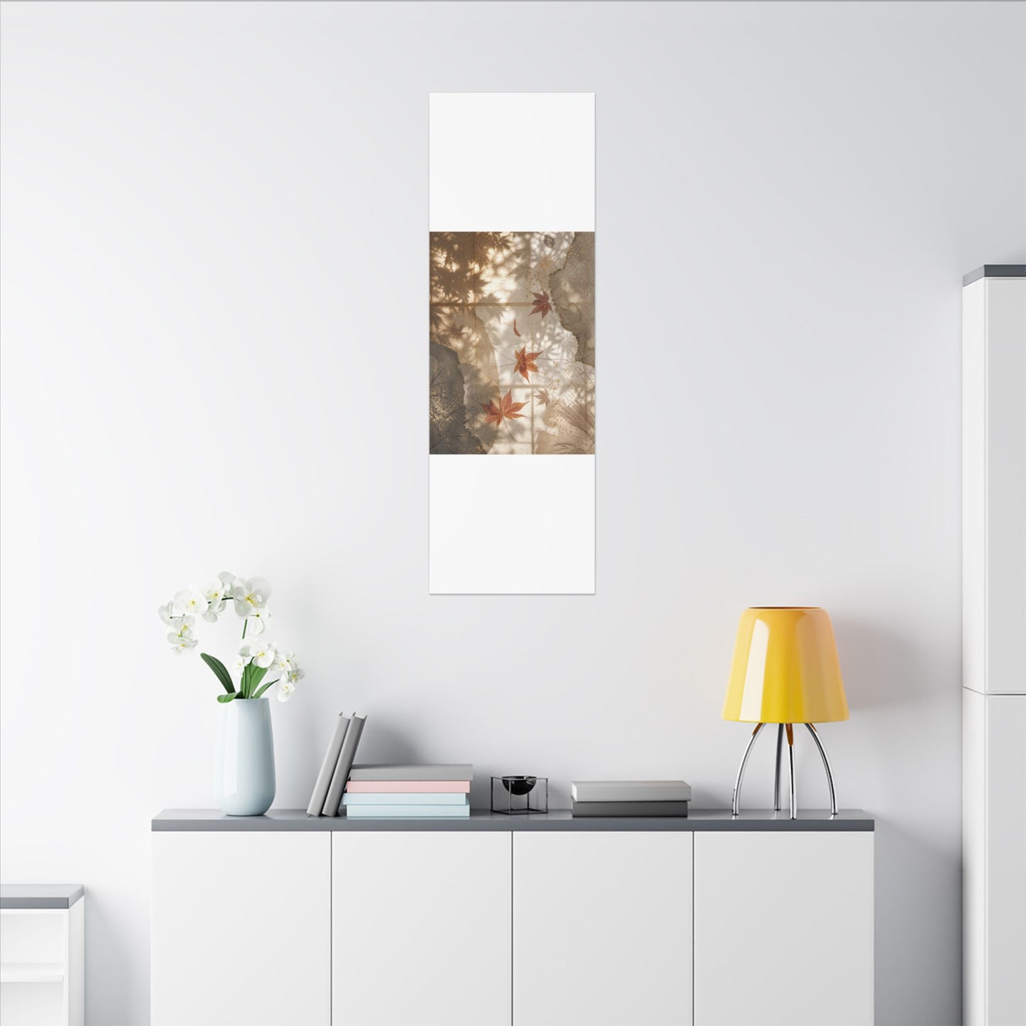 Datsuzoku Shoji Screen Canvas Art - Japandi Japanese Pattern