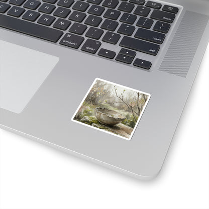Seijaku Ceramic Bowl Sticker - Japandi Minimal Line