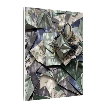 Shibui Paper Fold Canvas Art - Japandi Japanese Pattern