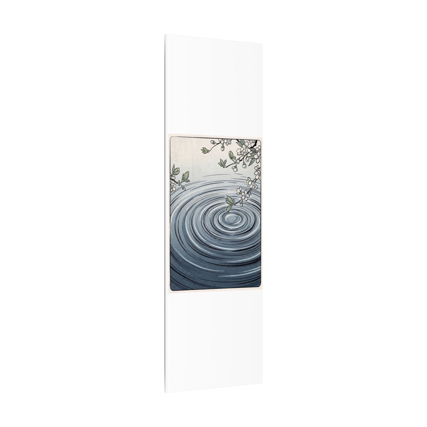 Calm Water Ripple Canvas Art - Ukiyo E Inspired Zen