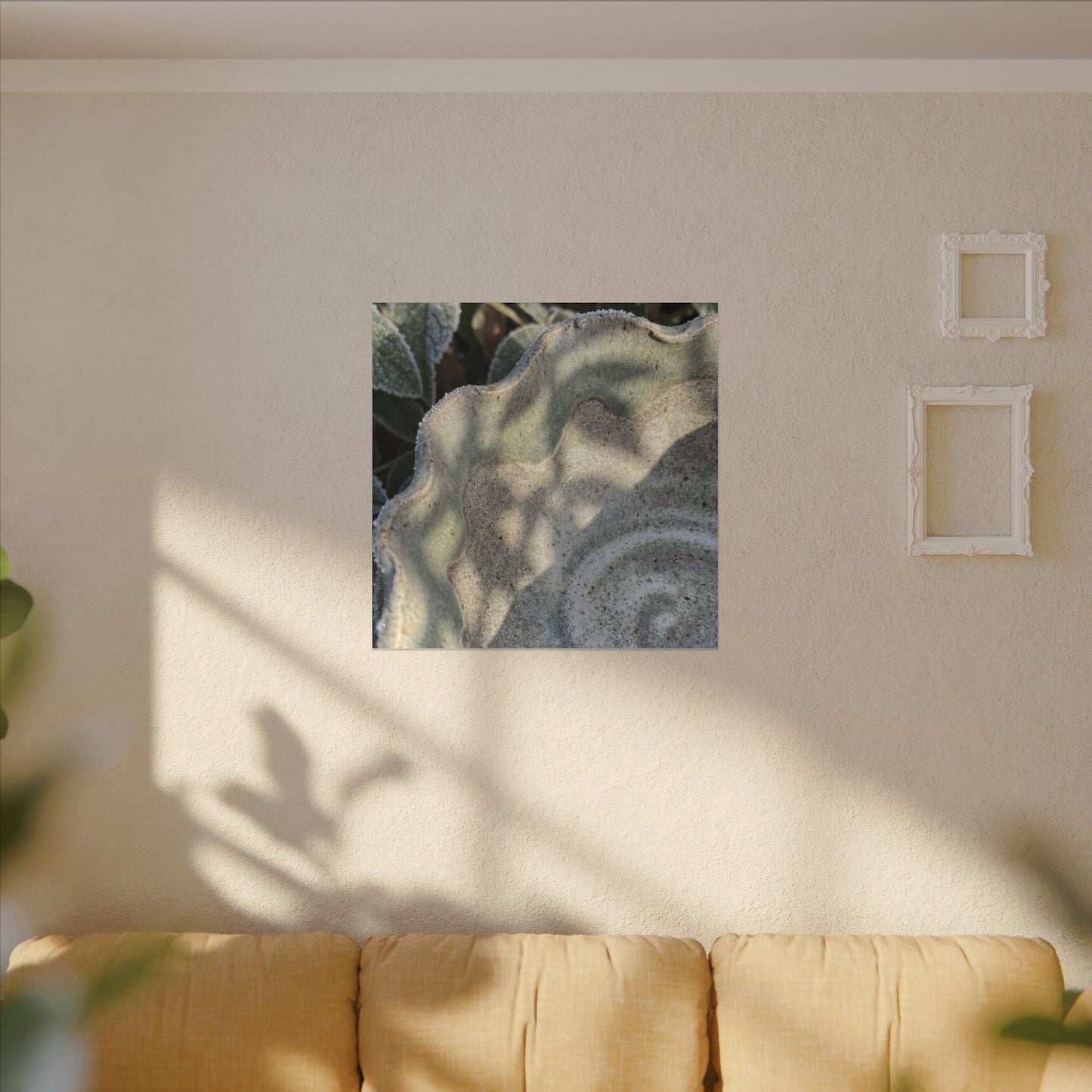 Dappled Ceramic Bowl Canvas Art - Japandi Seijaku