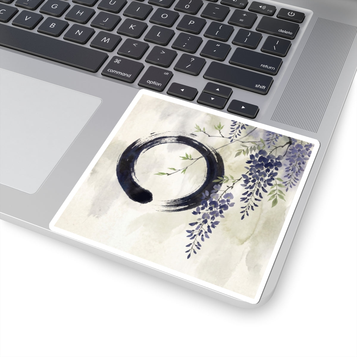Shibui Wisteria Sticker - Zen Enso