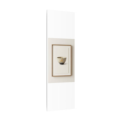 Kintsugi Charcoal Canvas Art