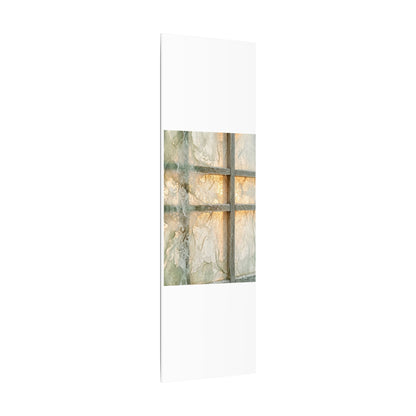 Winter Shoji Screen Watercolor Canvas Art | Elegant Decor