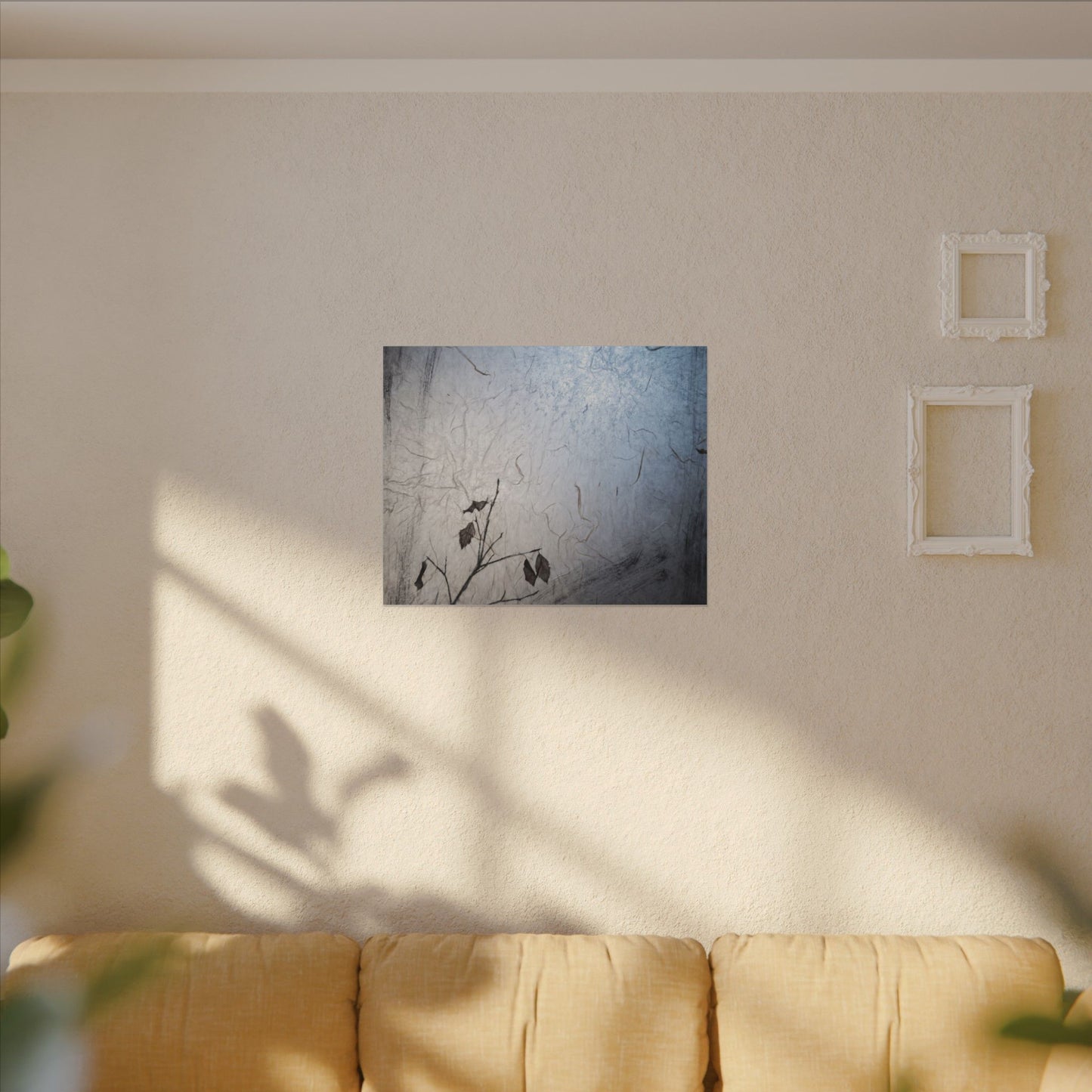Moonlight Shoji Screen Canvas Art - Japandi Shibui