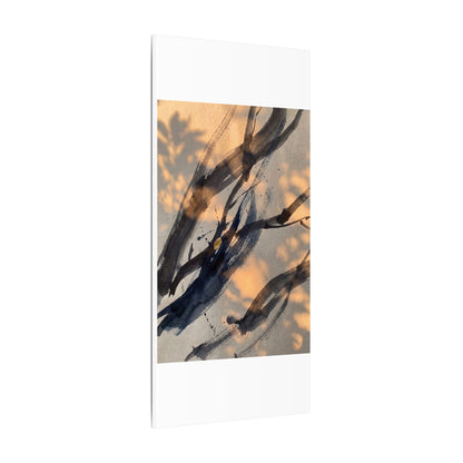 Datsuzoku Ink Brushstroke Canvas Art - Dark Japandi Shadow Zen