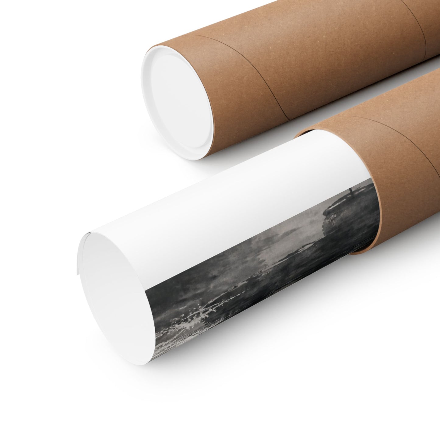 Dappled Incense Smoke Wall Art Print - Zen Seijaku
