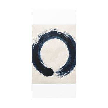 Balanced Meditation Zen Enso Canvas Art