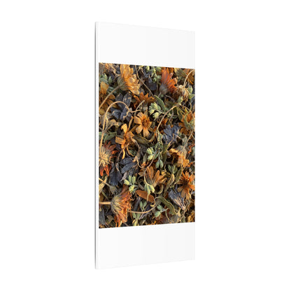 Spring Dried Flowers Japanese Pattern Canvas Art | Warm Decor