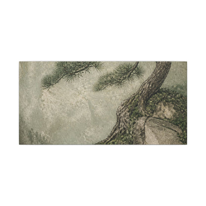 Fukinsei Pine Tree Canvas Art - Japandi Texture