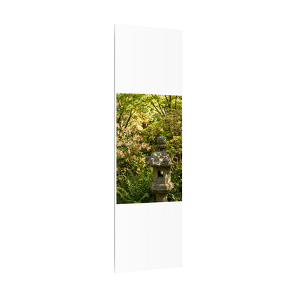 Spring Stone Lantern Gold Repair Canvas Art | Beautiful Decor