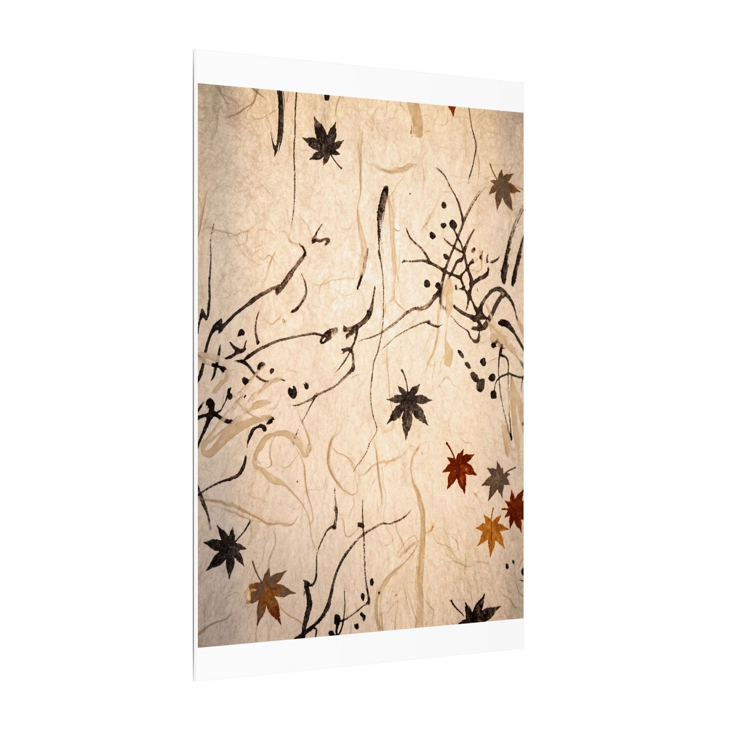 Golden Hour Shoji Screen Canvas Art - Japandi Fukinsei