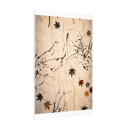 Golden Hour Shoji Screen Canvas Art - Japandi Fukinsei