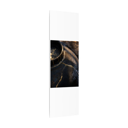Kintsugi Rust Patina in Golden Hour | Broken Beauty Canvas Art
