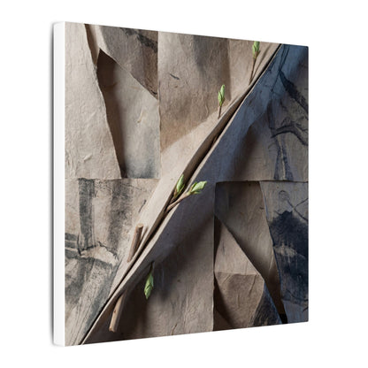 Paper Fold Canvas Art | Spring Japandi Japanese Pattern Art