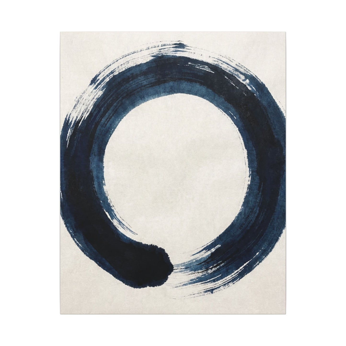 Balanced Meditation Zen Enso Canvas Art