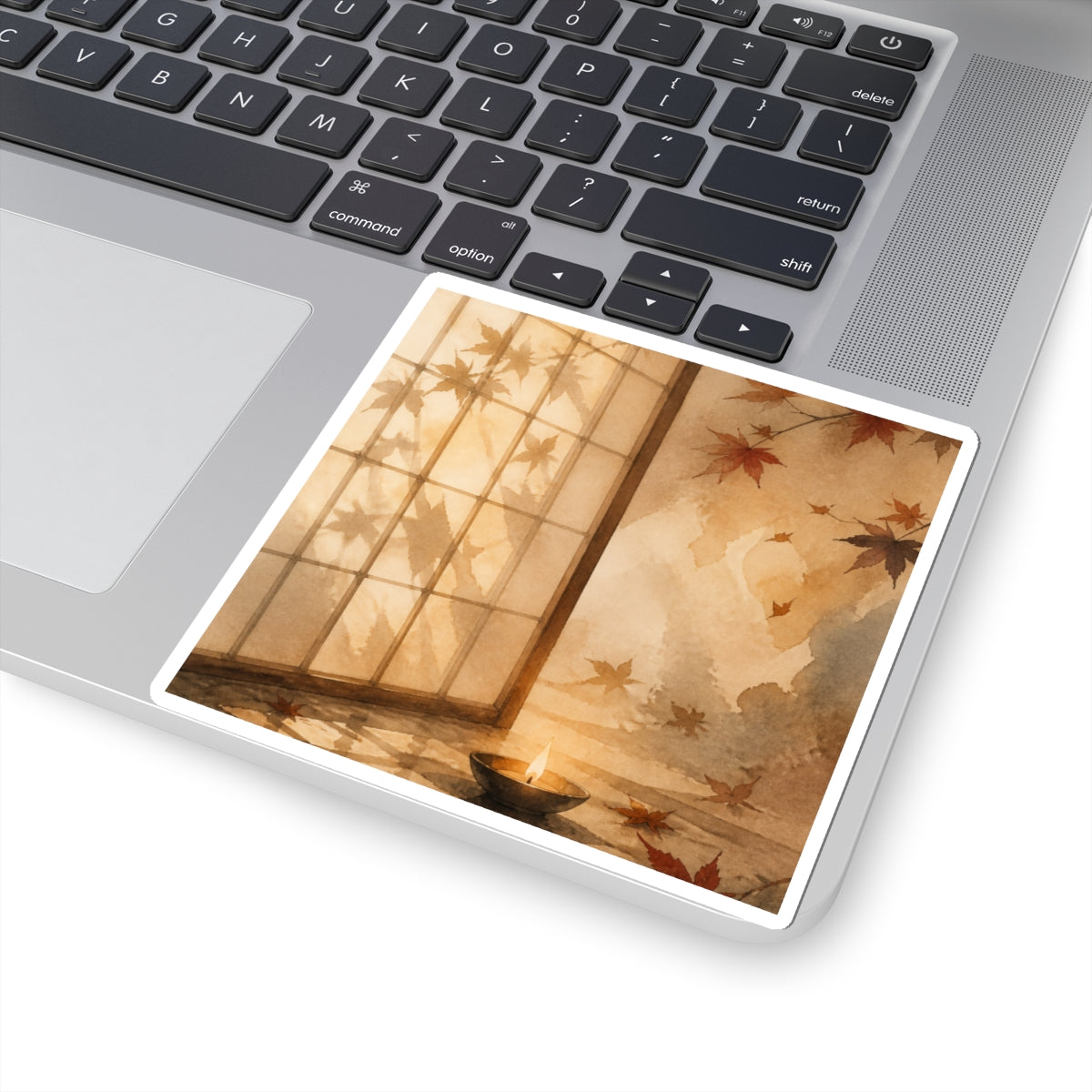 Candlelight Shoji Screen Sticker - Japandi Ma