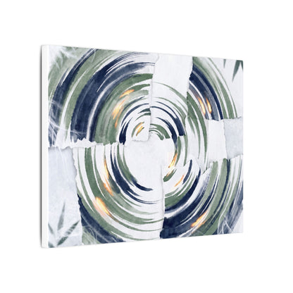Winter Water Ripple Sumi E Canvas Art | Peaceful Decor