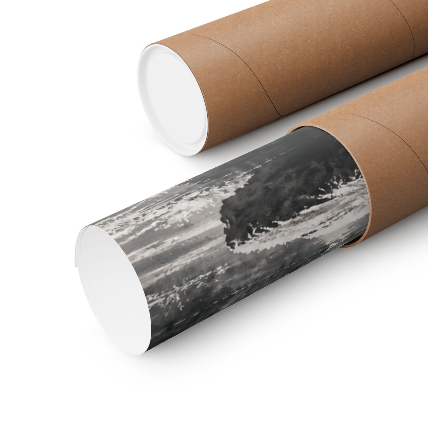Dappled Incense Smoke Wall Art Print - Zen Seijaku