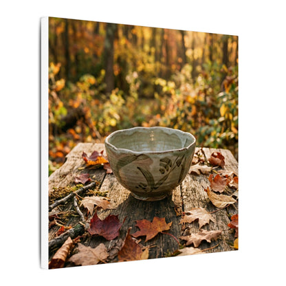 Spring Rock Garden Moody Minimal Canvas Art | Luxurious Decor