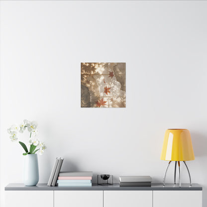 Datsuzoku Shoji Screen Canvas Art - Japandi Japanese Pattern