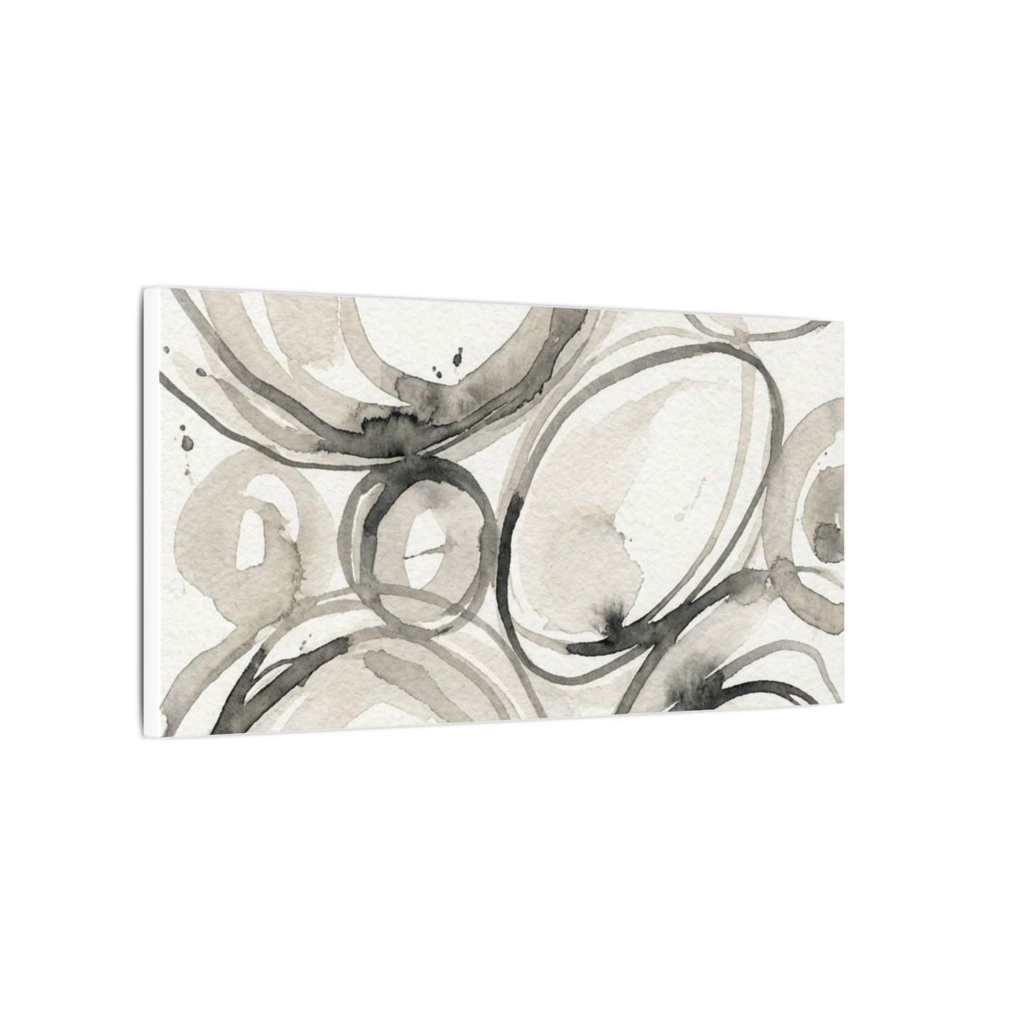 Handcrafted Feel Japandi Watercolor Canvas Art