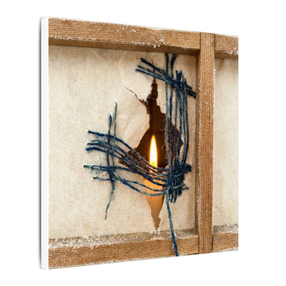 Winter Shoji Screen Broken Beauty Canvas Art | Resilient Decor