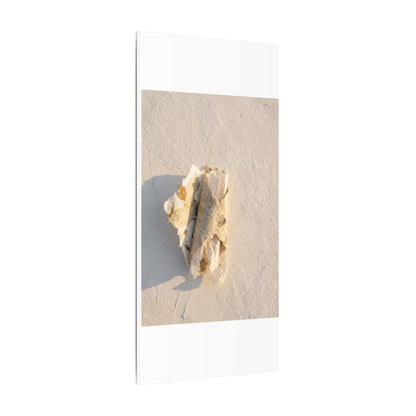 Paper Fold Canvas Art | Winter Japandi Texture Art