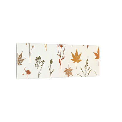 Autumn Dried Flowers Japanese Pattern Canvas Art | Elegant Decor