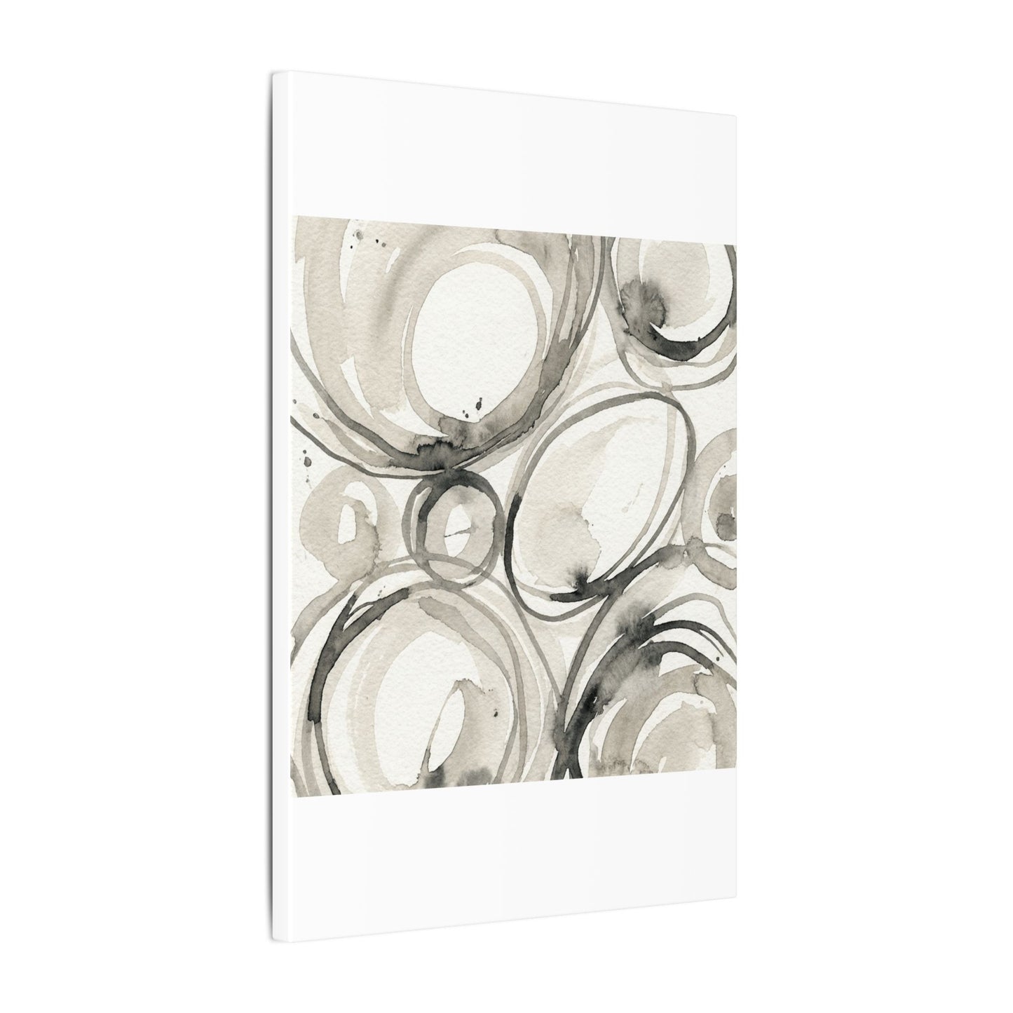 Handcrafted Feel Japandi Watercolor Canvas Art