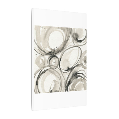 Handcrafted Feel Japandi Watercolor Canvas Art
