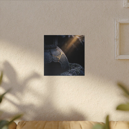 Ma Moonlit Garden Canvas Art - Kintsugi Broken Beauty