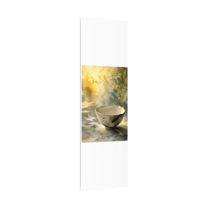 Cozy Ceramic Bowl Canvas Art - Watercolor Japandi